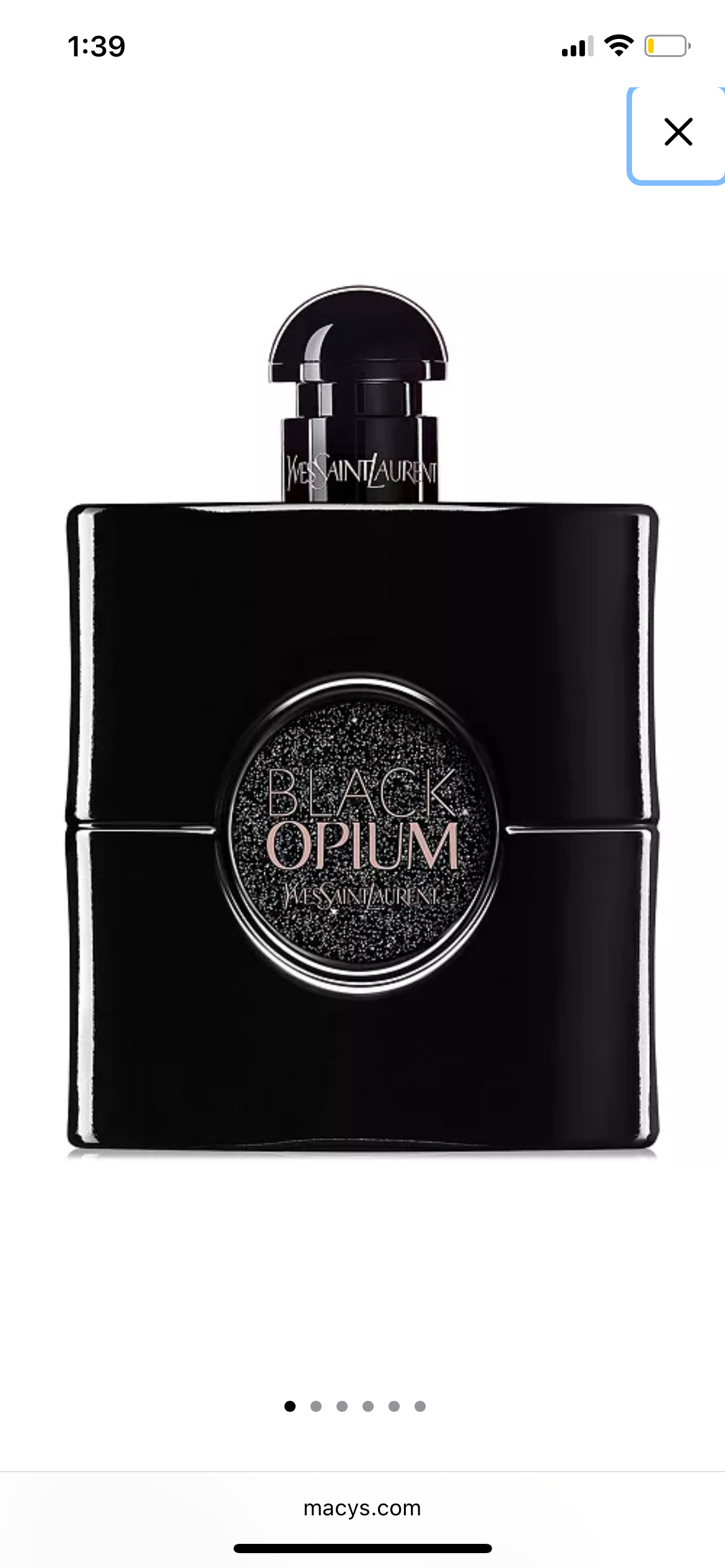 Black Opium Le Parfum by Yves Saint Laurent