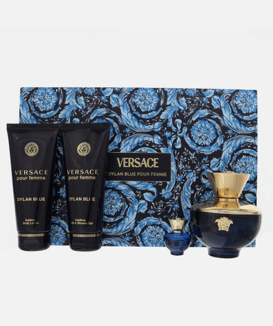 Gift Set Dylan Blue Pour Femme by Versace 4pcs