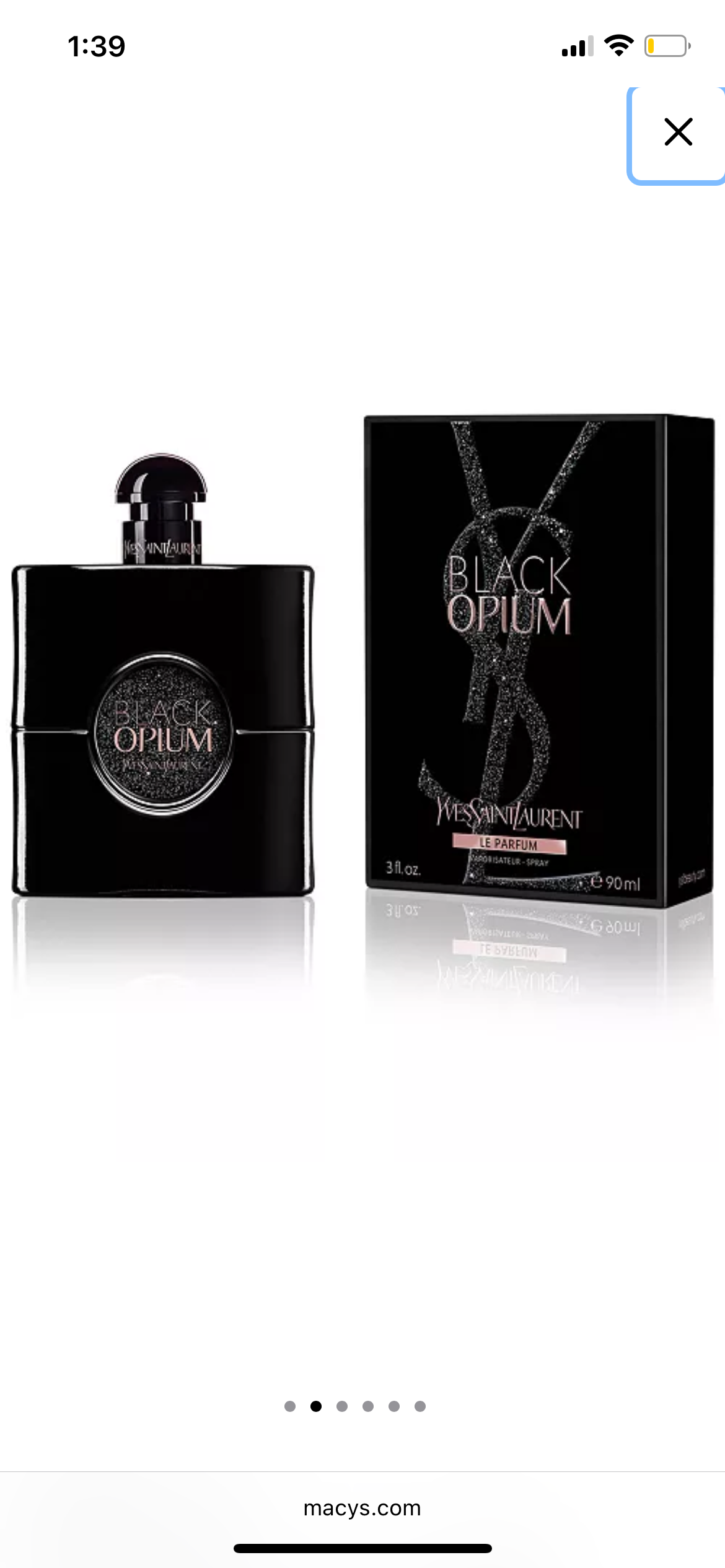 Black Opium Le Parfum by Yves Saint Laurent